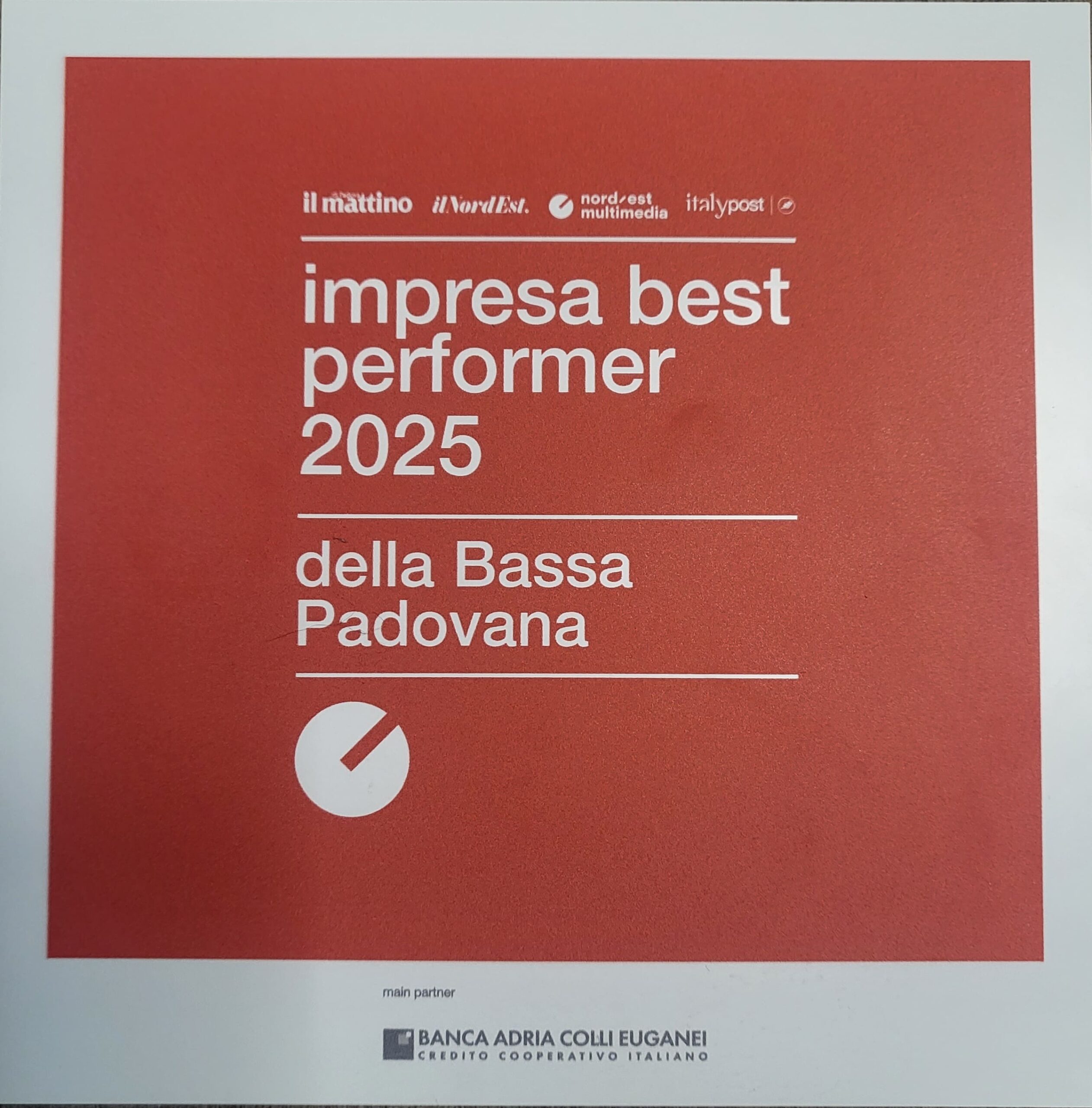 Carpenteria Metallica G.T. S.R.L. tra le 100 migliori imprese Best Performer della Bassa Padova.